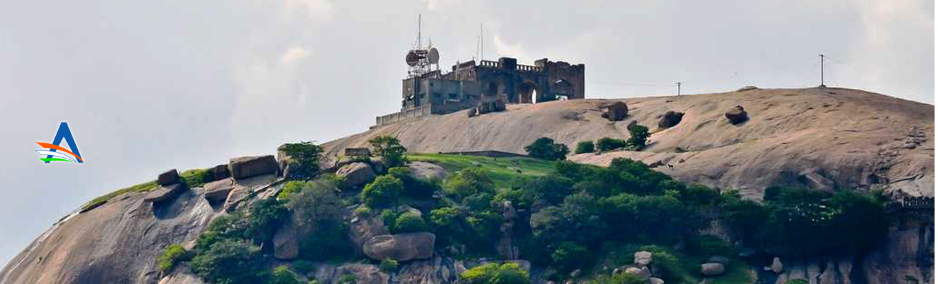 The magnificent Bhongir Fort awaits you at Nalgonda