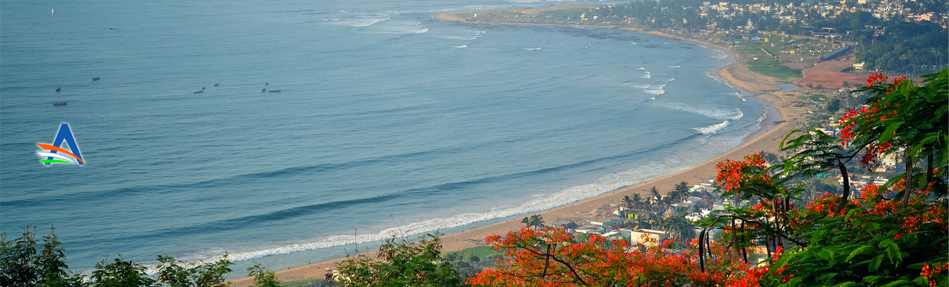 Come and indulge in water sports or spend a peaceful day at Rushikonda Beach